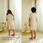 Bamboo Kids Basic Tee Set 1-8Y Cradle & Gallop | Petit Beary