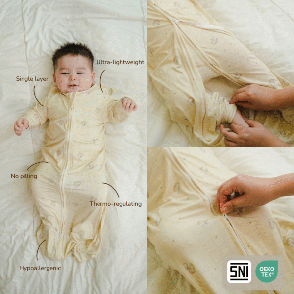 0.5 TOG Bamboo Sleepsack Wearable Blanket 0-36M Cradle & Gallop | Petit Beary