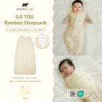 0.5 TOG Bamboo Sleepsack Wearable Blanket 0-36M Cradle & Gallop | Petit Beary