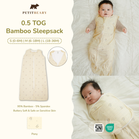 0.5 TOG Bamboo Sleepsack Wearable Blanket 0-36M Cradle & Gallop | Petit Beary