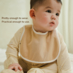 Bamboo Waterproof Reversible Snappy Bib pack of 2pcs Cradle & Gallop | Petit Beary