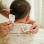 Bamboo Waterproof Reversible Snappy Bib pack of 2pcs Cradle & Gallop | Petit Beary