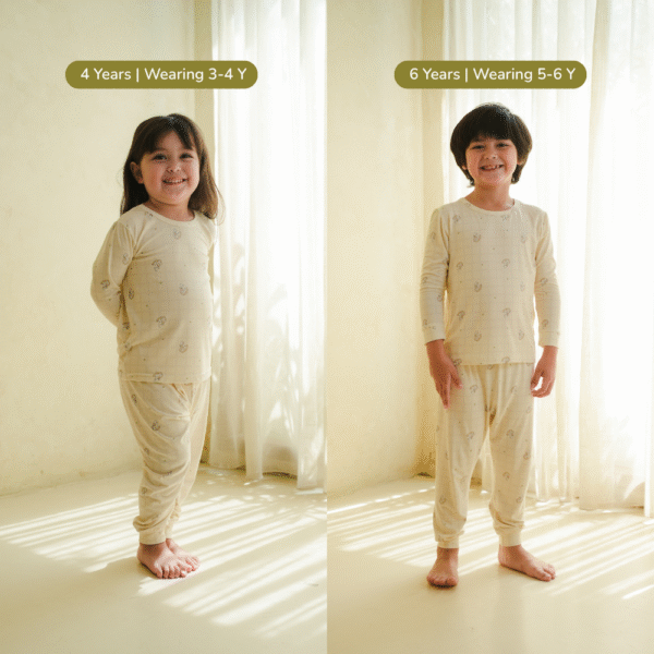 Bamboo Toddler Pyjamas Set 1-8Y Cradle & Gallop | Petit Beary