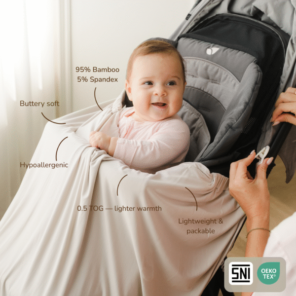 0.5 TOG Bamboo On-The-Go Blanket 0-5Y | Petit Beary