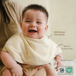 Bamboo Burpy Bibs Pack of 2pcs | Burp Cloth Bib Anti Gumoh Petit Beary