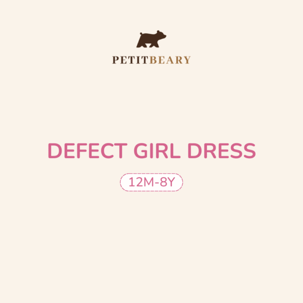 DEFECT GIRL DRESS (12M-8Y)
