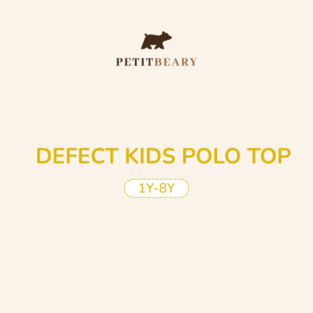 DEFECT KIDS POLO TOP (1-8Y)