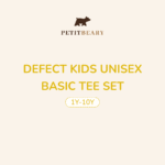 DEFECT KIDS UNISEX TEE SET (1Y-10Y)