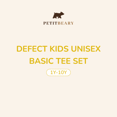 DEFECT KIDS UNISEX TEE SET (1Y-10Y)