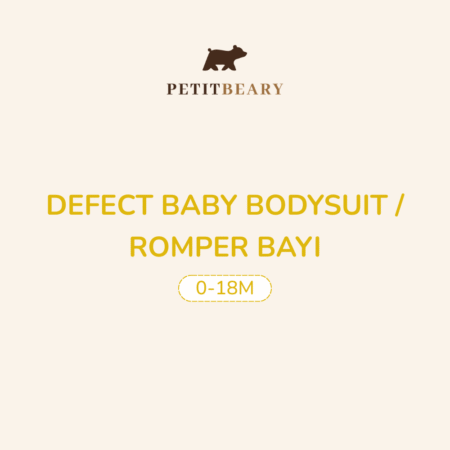 DEFECT BABY BODYSUIT / ROMPER BAYI (0-18M)