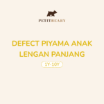 DEFECT PIYAMA ANAK LENGAN PANJANG (1Y-10Y)