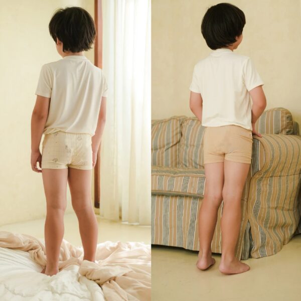 Bamboo Boy Boxer Brief 2-8Y Pack of 2pcs Cradle & Gallop | Boxer Anak Laki-Laki Petit Beary