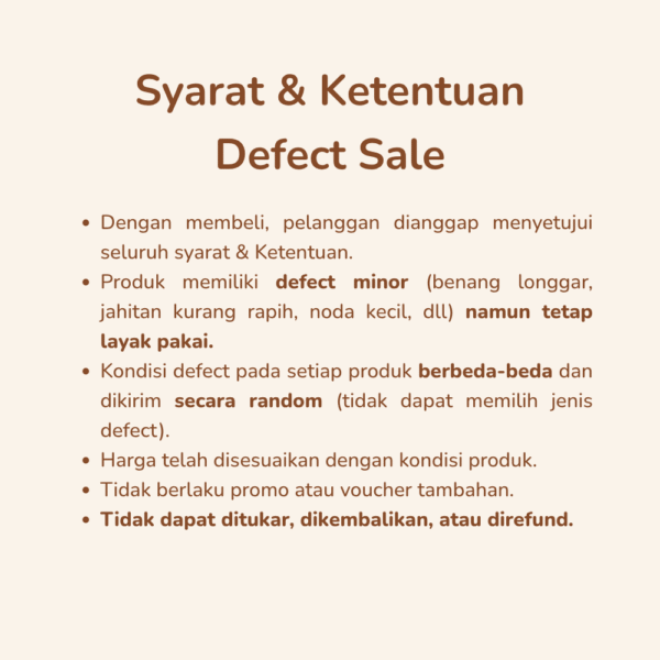 DEFECT WATERPROOF BIB