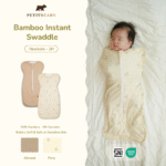 Bamboo Instant Swaddle Newborn 0- 3M Cradle & Gallop | Petit Beary