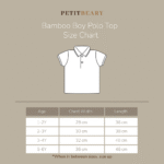 Bamboo Boy Classic Polo Top 1-6Y | Petit Beary