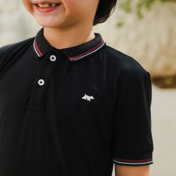 Bamboo Boy Classic Polo Top 1-6Y | Petit Beary