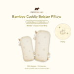 Bamboo Baby Toddler Bolster Pillow S-M Cradle & Gallop | Petit Beary