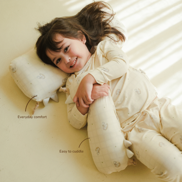 Bamboo Baby Toddler Bolster Pillow S-M Cradle & Gallop | Petit Beary